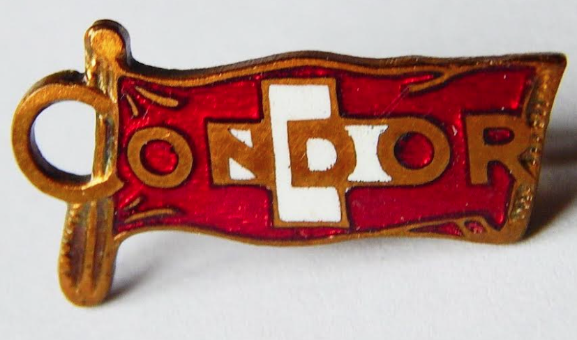 CARTOONS CONDOR BADGE