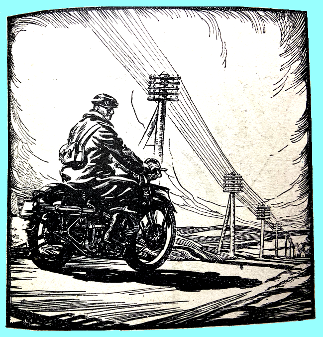 CARTOONS TELEGRAPH RIDER