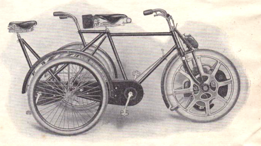 1904 SINGER TRIKE TANDEM