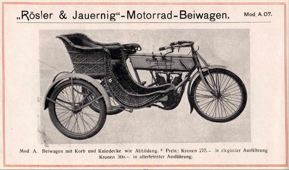 1907 ROSIER & JAUERNING 2 AD