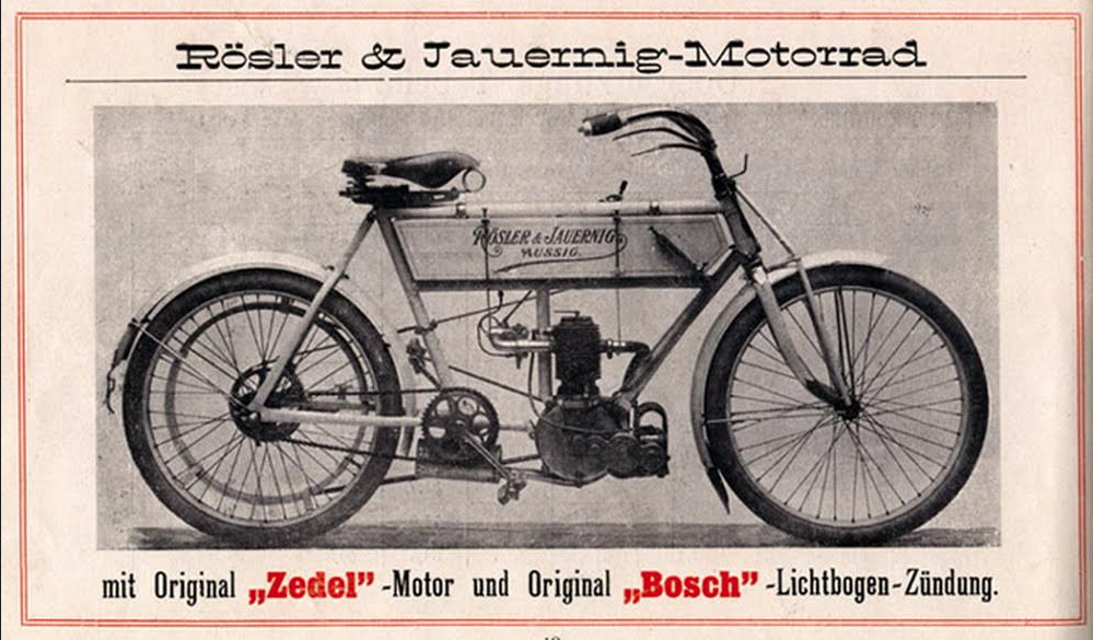 1907 ROSIER & JAUERNING AD