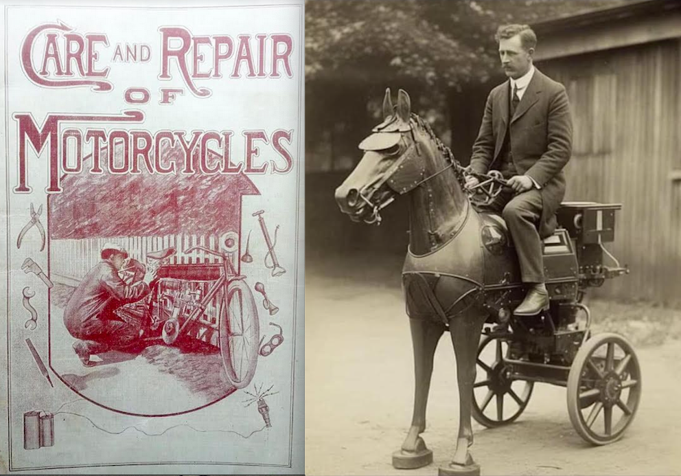 1910s REPAIR BOOK IRON HORSE
