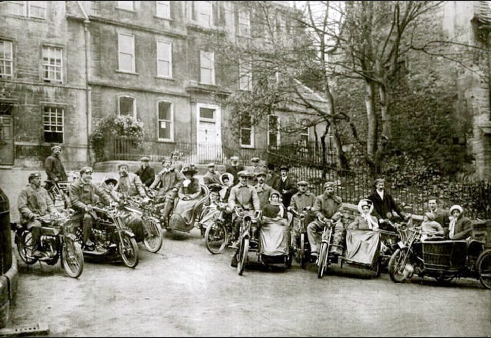 1912 BRADFORD &DMCC BRADFORD-ON-AVON DRUCE'S HILL HOUSE 1730s