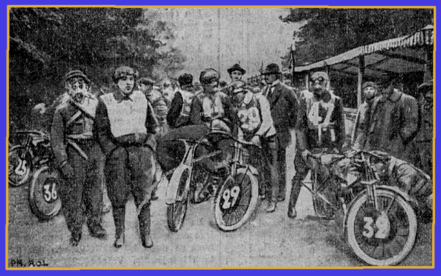 1913 FRENCH GP START