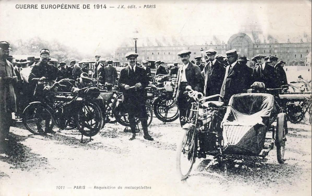 1914 MELANGE REQUISITIONING BIKES