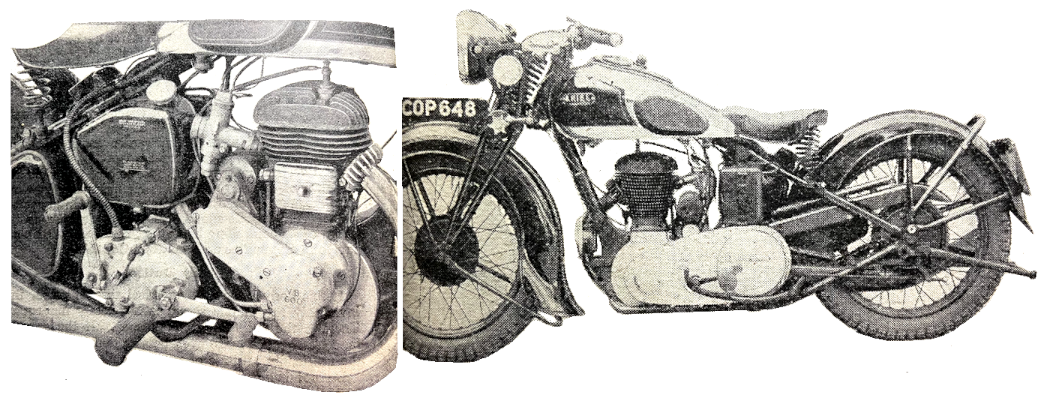 1937 ARIEL VB RT SIDES