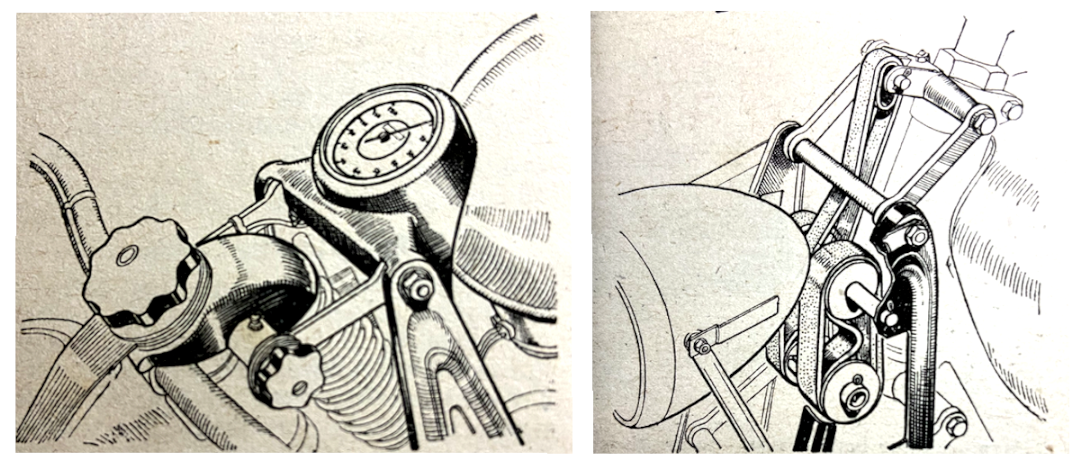 1937 BERLIN DKW SPEEDO RUBBERBAND