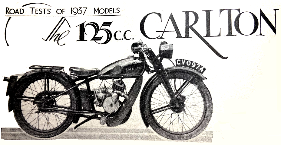 1937 CARLTON 125 RT HEAD
