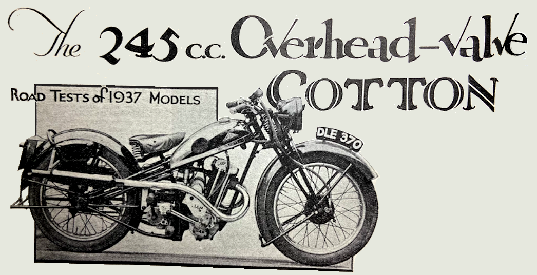 1937 COTTON 247 RT HEAD