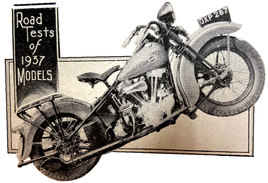 1937 HARLEY EL61 RT HEAD