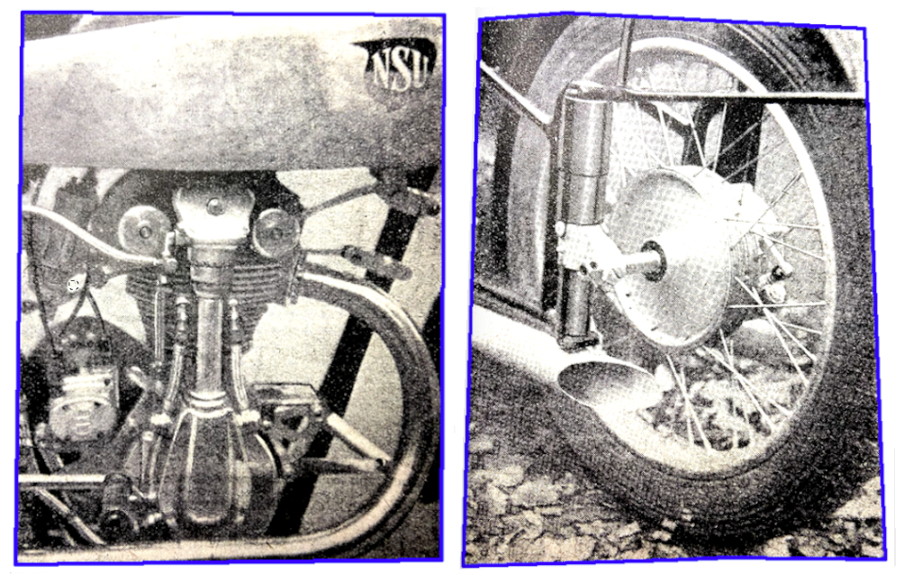 1937 NSU ENGINE BMW SPRINGS