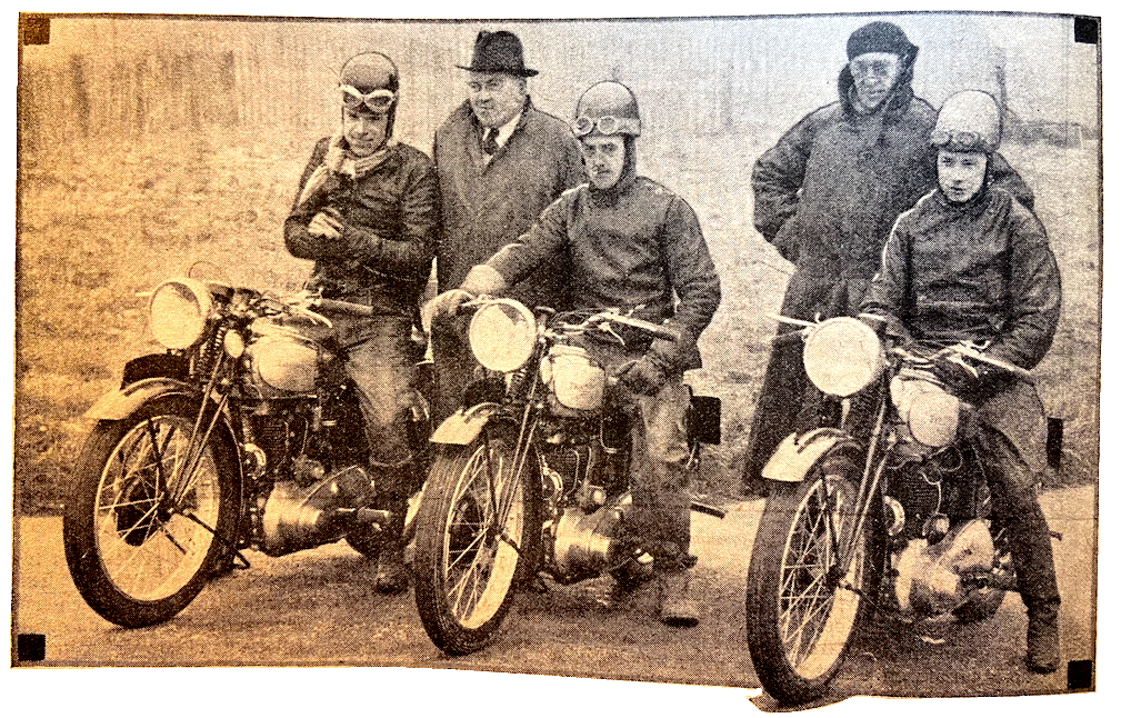 1937 TRIUMPH TEST TRIO