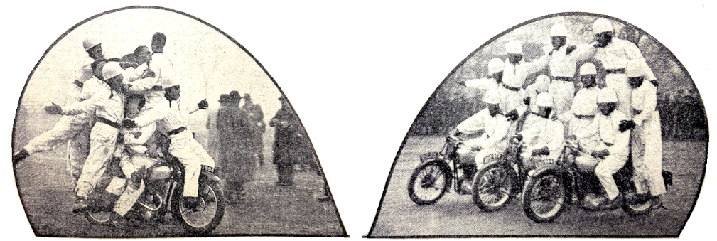 1937 WHITE HELMETS DISPLAY