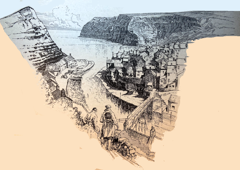 CARTOONS 1937 STAITHES YORKS