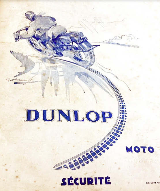 CARTOONS DUNLOP POSTER