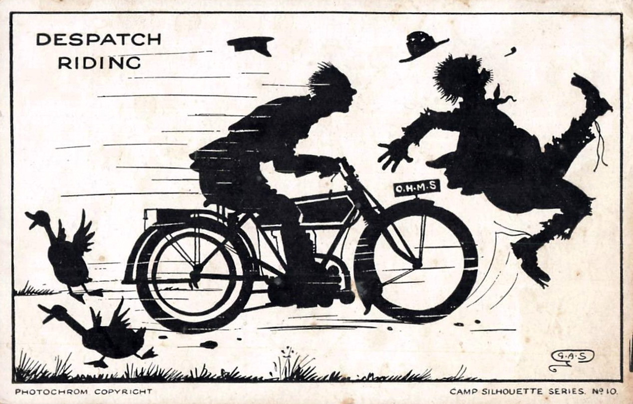 CARTOONS WW1 DR CARD