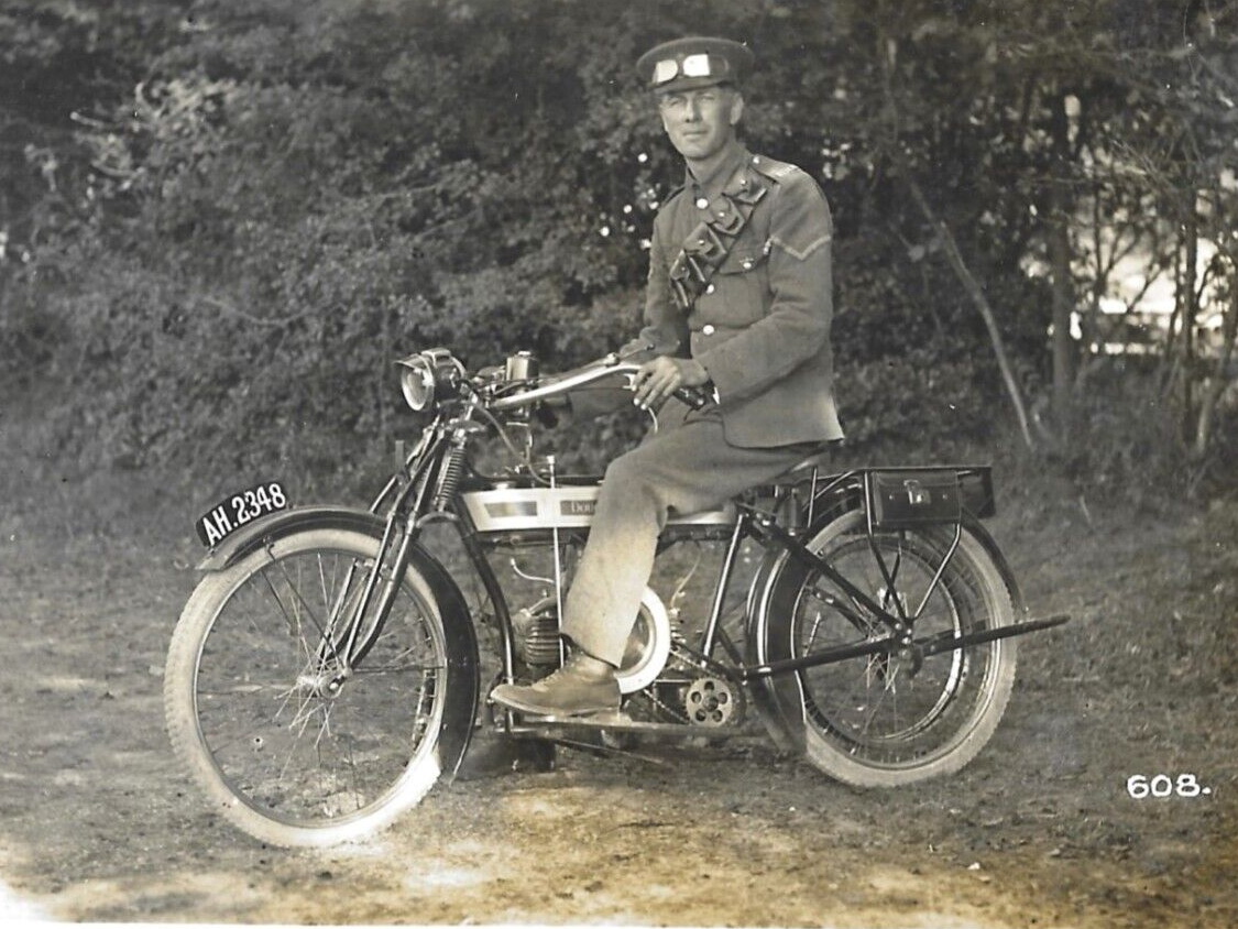 WW1 TOMMY ON A DUGGIE