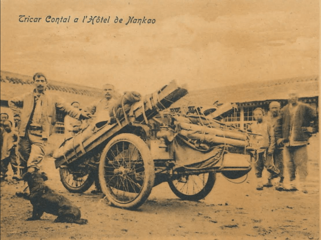 1907 PARIS-PEKING DESERT TRICAR