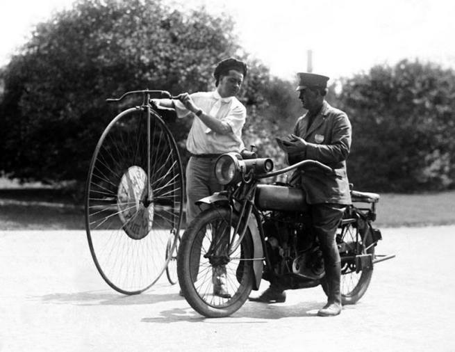 1921 US PENNY FARTHING