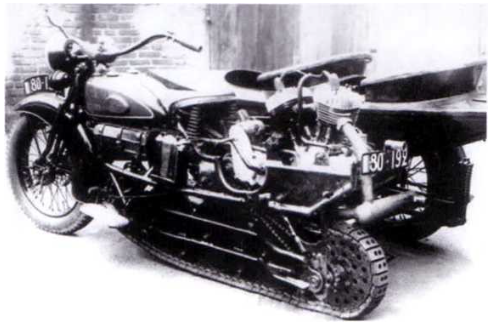 1934 RENE GILLET HALFTRACK