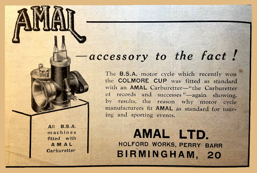 1937 AMAL AD