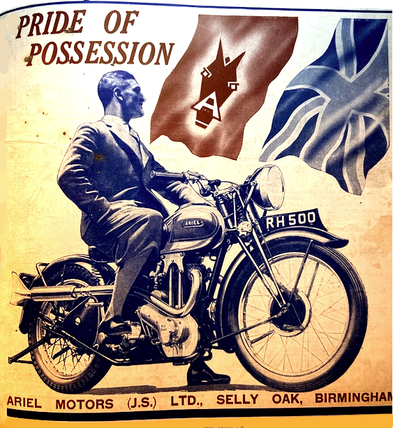 1937 ARIEL 500 AD