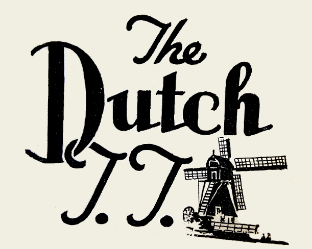 1937 DUTCH TT HEAD AW