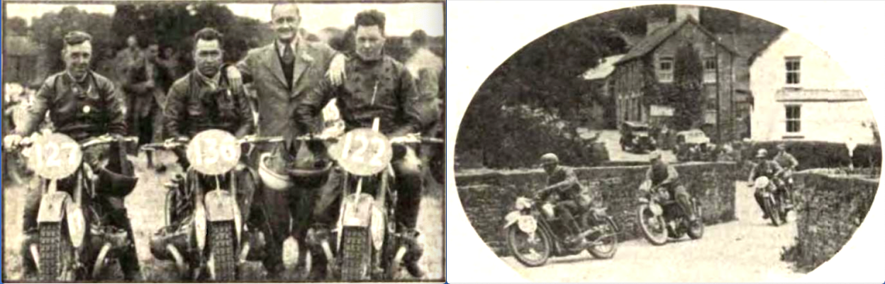 1937 ISDT DUTCH A VASE BRIDGE CORNER