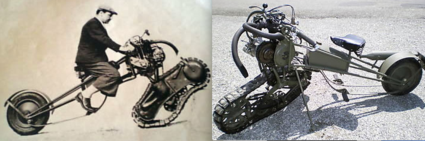 1937 MERCIER TRACKED BIKE