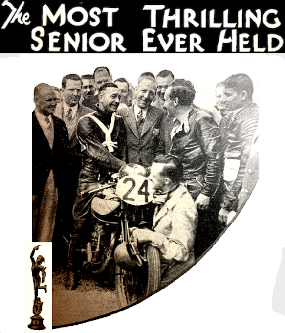 1937 TT SNR HEAD HANDSHAKE