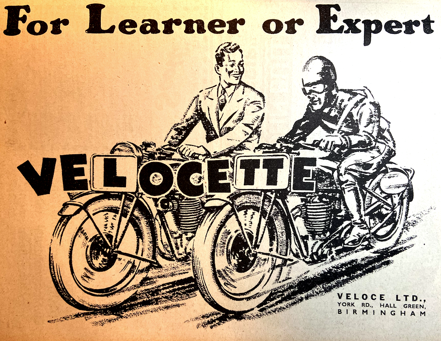 1937 VELO AD