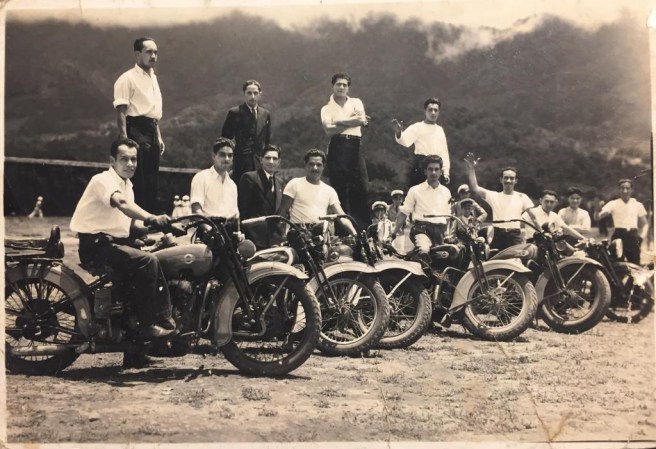 1940s GUATEMALA HARLEYS