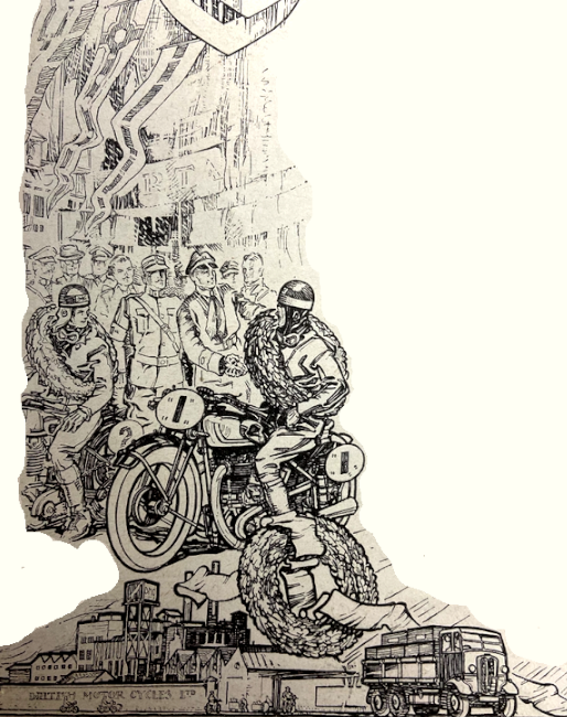 CARTOON 1937 BRITISH ACHIEVEMENTS NUMBER