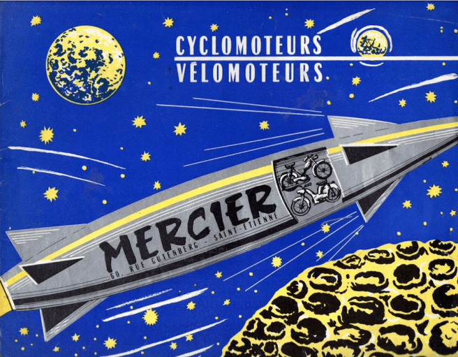 CARTOON MERCIER POSTER