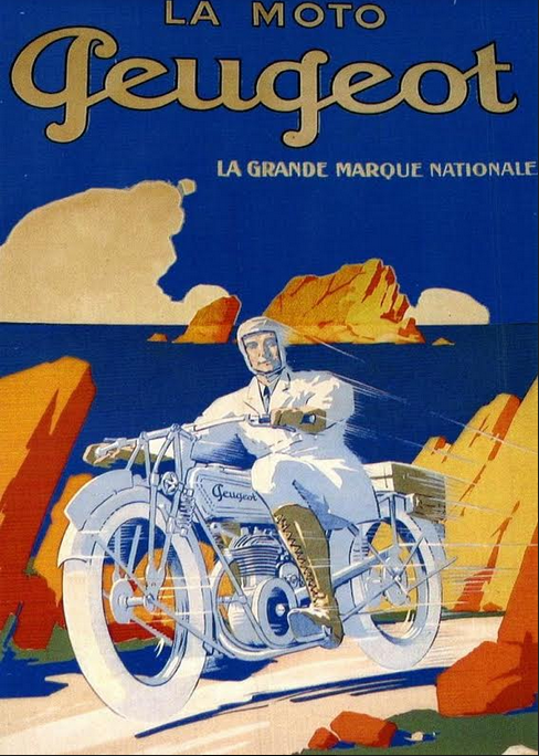 CARTOONS 1920s PEUGEOT AD