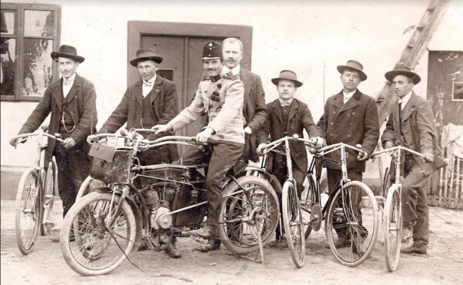 1910s CORPORAL AUSTRO HUNGARIAN ARMY 1904 LAURIN & KLEMENT TYPE CC 491CC