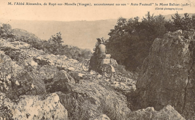 1920s MOUNTAIN AUTO FAUTEUIL