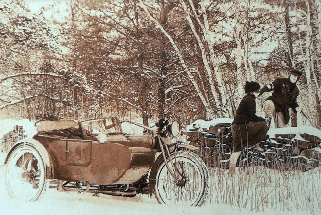1922 WINTER SCENE