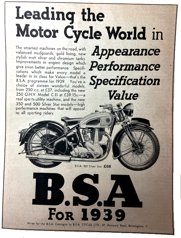 1938 BEEZA BIG AD
