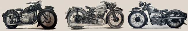 1938 BMW600 DKW500 AER 350