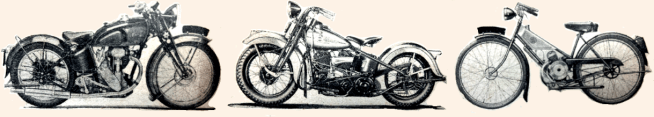 1938 EXCELSIOR350 HARLEY1300 HEC WILFRED
