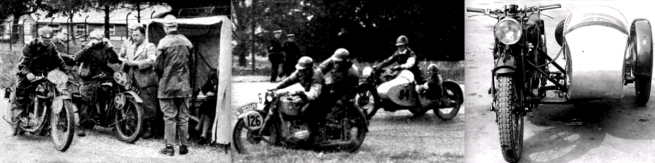 1938 ISDT CHECKPOINT DONINGTON SCARS VELO SC