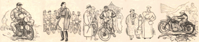 1938 ISDT SKETCHES