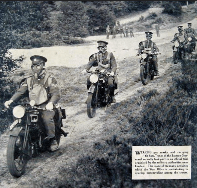 1938 WD MATCHLESS G3s GASMASKS
