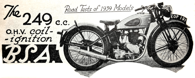 1939 BSA C11 TEST HEAD