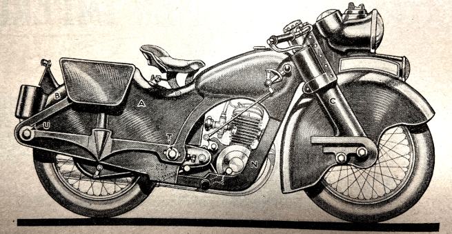 1939 DKW MOULDED FRAME