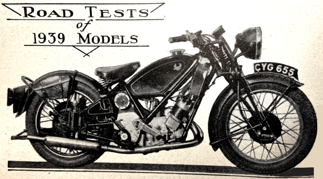 1939 SCOTT CLUBMANS TEST SIDE