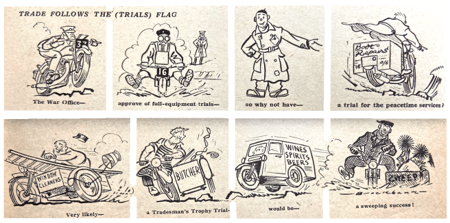1939 TRIALS CARTOON