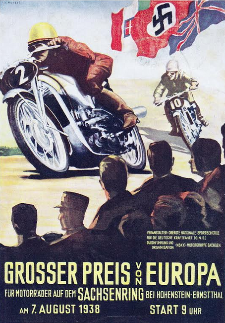 CARTOONS 1938 EUPORA GP POSWTER