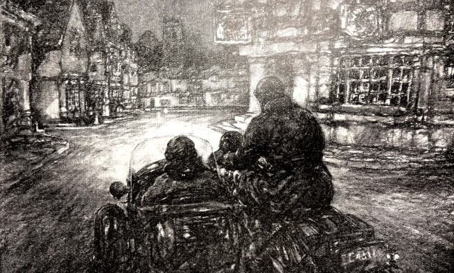 CARTOONS COMBO NIGHT VILLAGE 1939